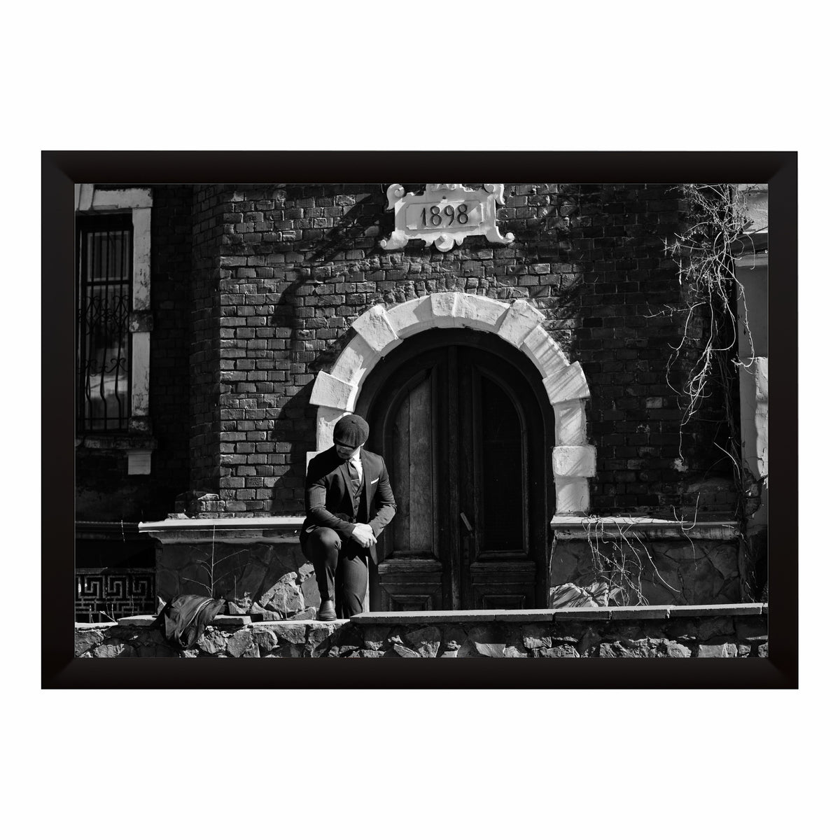 Vintage Gentleman Wall Art | Black & White Photography