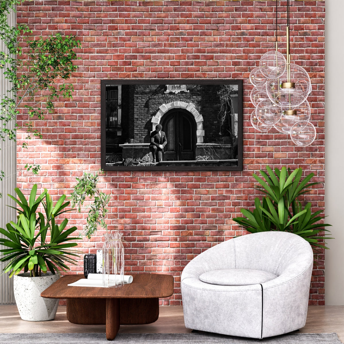 Vintage Gentleman Wall Art | Black & White Photography