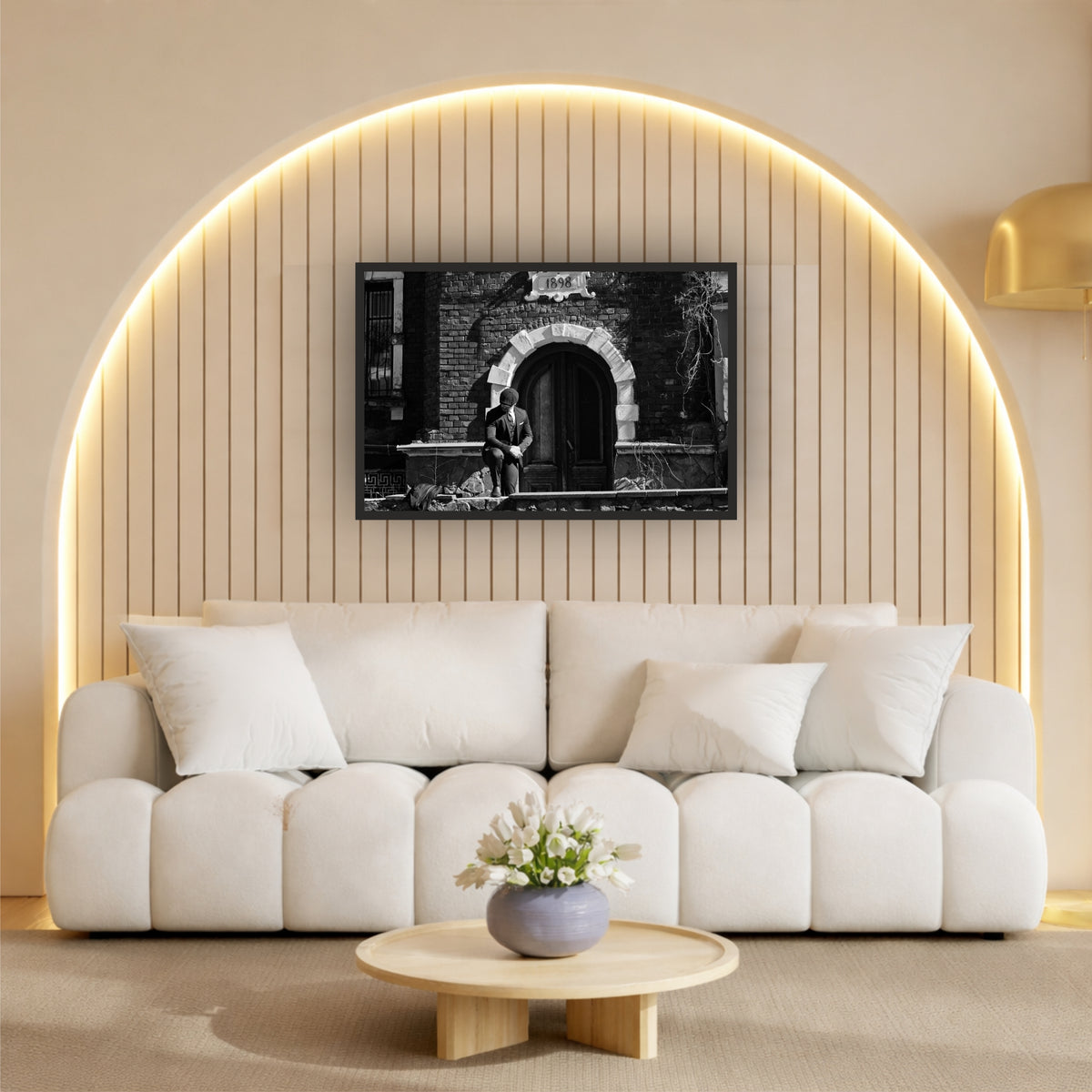 Vintage Gentleman Wall Art | Black & White Photography