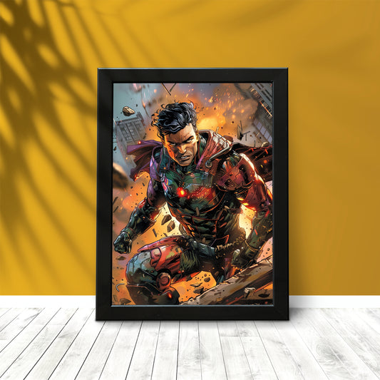 Epic Superhero Power Wall Frame – Unleash Your Inner Hero! ⚡🔥