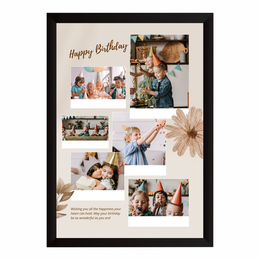 Customized Birthday Photo Collage