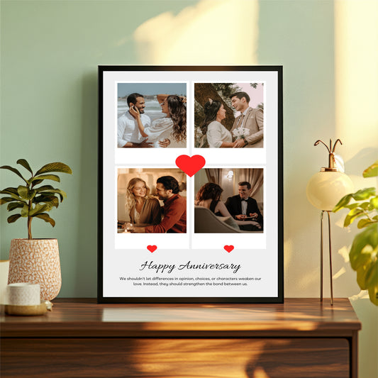 Customized Anniversary Photo Frame