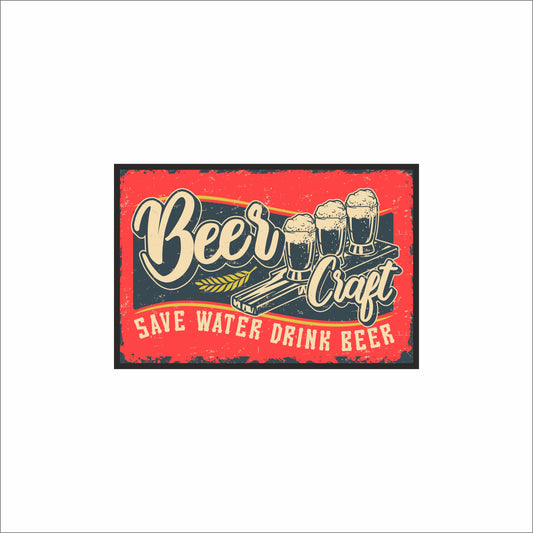 “Beer Craft – Retro Tasting Bar Art” 🍺🎨