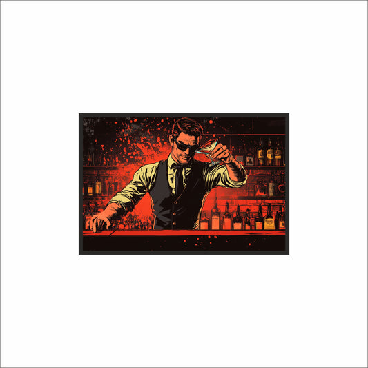 “Red Room Mix – Bold Bartender Art” 🍸🔥