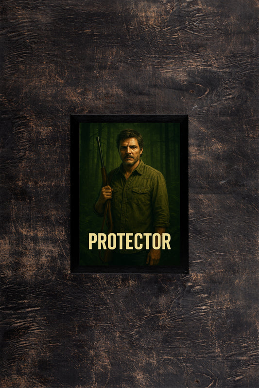 “Protector – Lone Survivor in the Wild Frame” 🌲🛡️