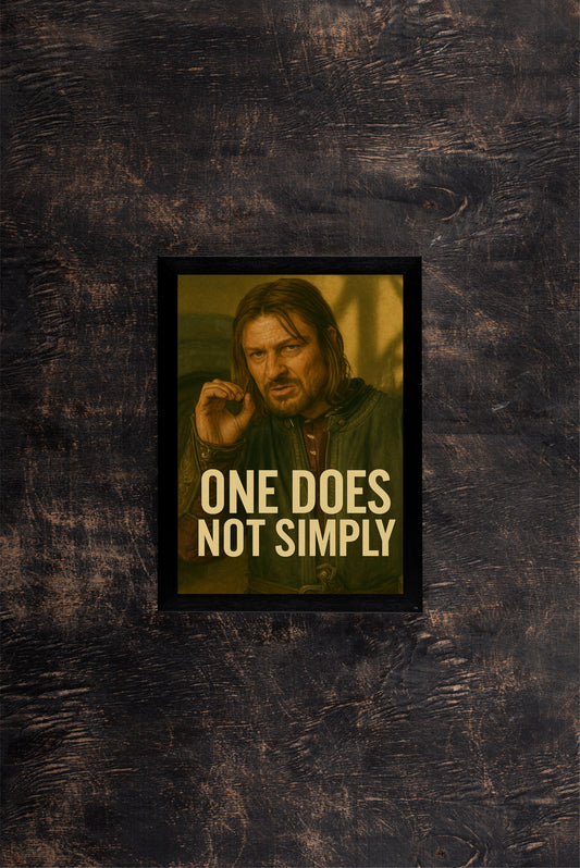 “The Forbidden Path – Epic Fantasy Frame” ⚔️🏰