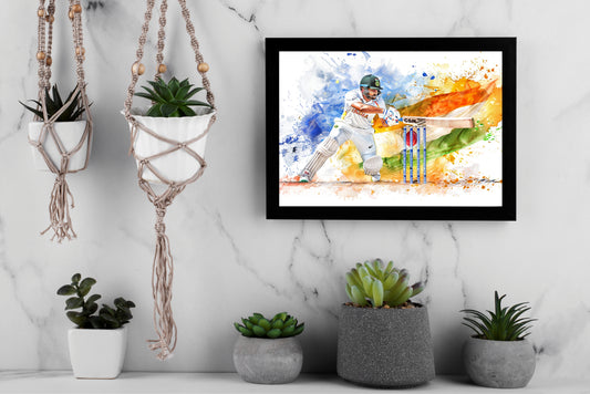 “Unstoppable Motion – Sports Energy Inspired Frame” 🏏🔥