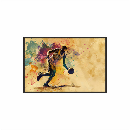 “Unstoppable Motion – Sports Energy Inspired Frame” 🏀🔥