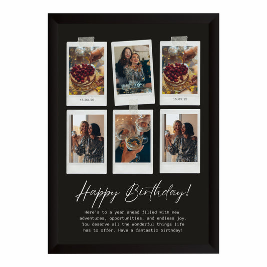 Customized Birthday Photo Frame