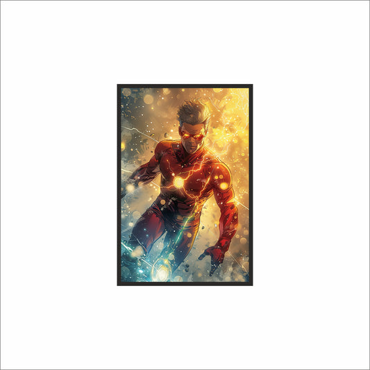 ⚡ Unleash Your Inner Hero – Dynamic Superhero Wall Frame! ⚡
