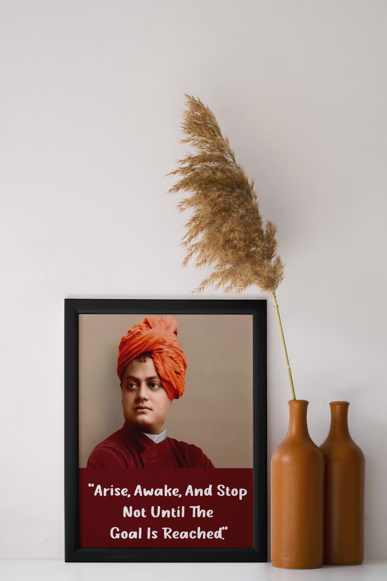 Arise, Awake, and Inspire – Swami Vivekananda Wall Frame