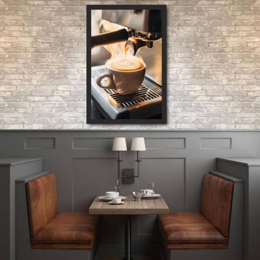 Coffee Lovers’ Delight – A Perfect Wall Frame for Café Vibes