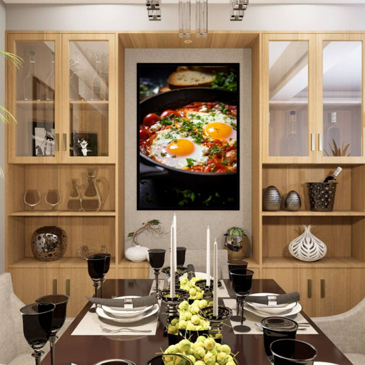 Classic Omelette – A Delicious Wall Frame for Food Lovers