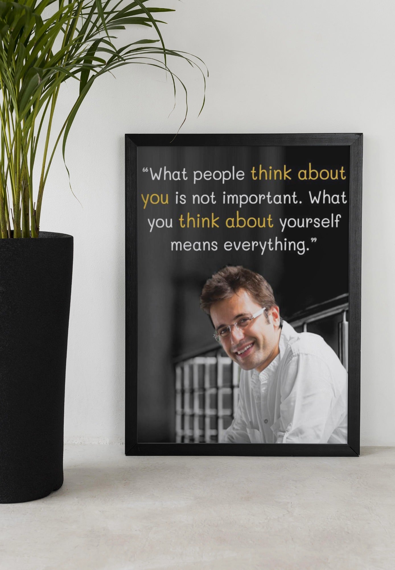 Sandeep Maheshwari Motivational Wall Frame – Ignite Your Inner Potential