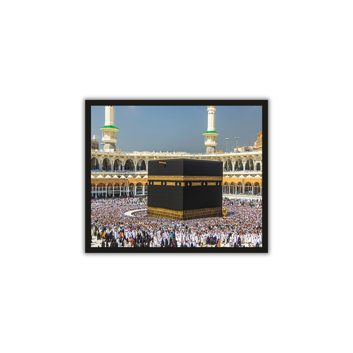 Makkah Madinah Kaaba Wall Frame