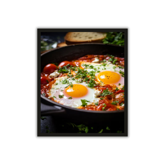 Classic Omelette – A Delicious Wall Frame for Food Lovers
