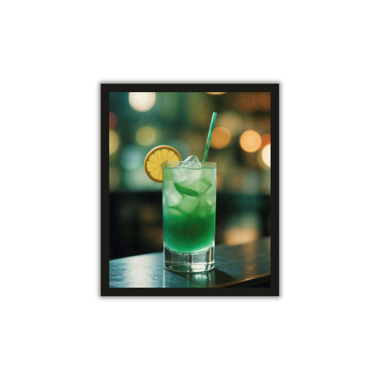 Refreshing Mocktail Wall Frame – Vibrant & Aesthetic Bar Décor