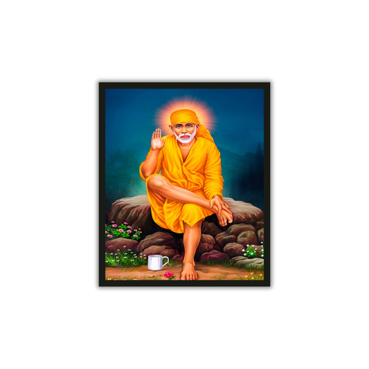 Sai Baba wall frame