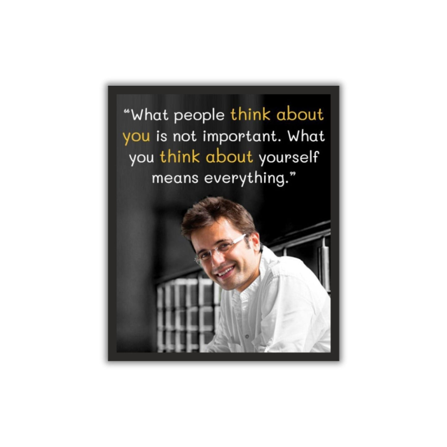 Sandeep Maheshwari Motivational Wall Frame – Ignite Your Inner Potential