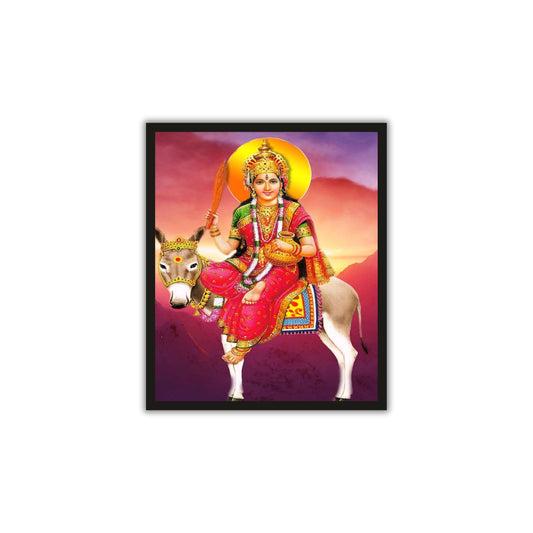 Sheetla Mata Ji Wall Frame