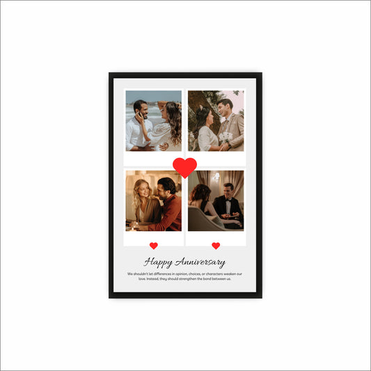 Personalized Couple Collage Frame – A Beautiful Anniversary Keepsake