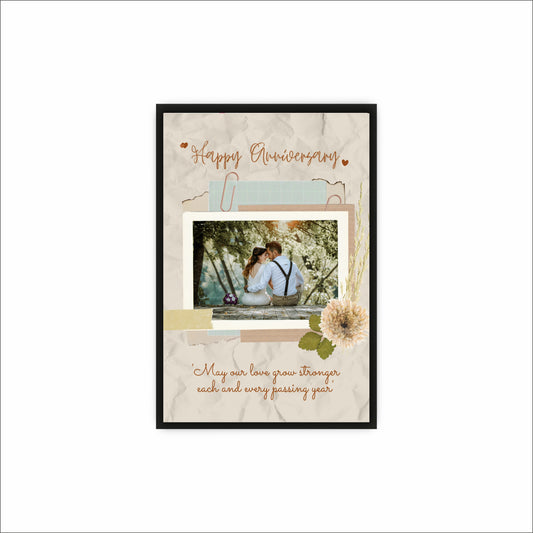 Personalized Anniversary Photo Frame – A Promise of Forever