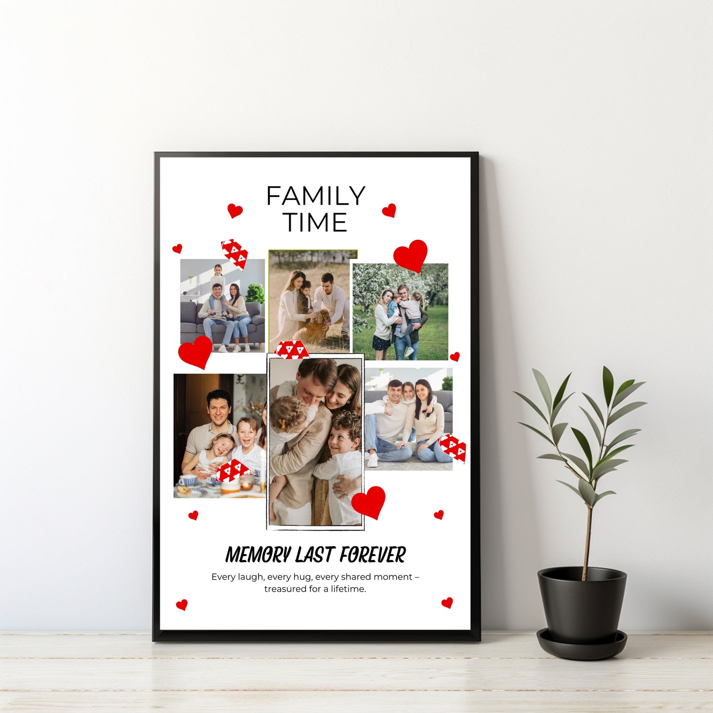 Personalized Family Collage Frame – Celebrate Family Bonds!