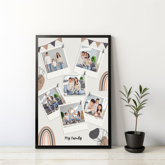 Personalized Family Collage Frame – Celebrate Togetherness!