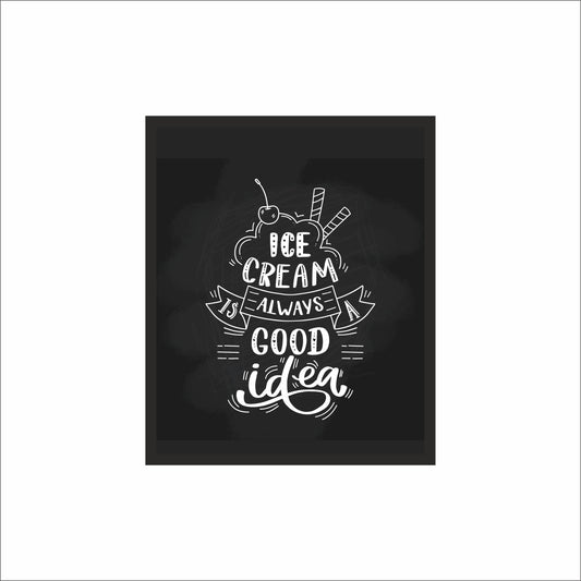 Ice Cream Wall Frame – A Treat for Your Space!