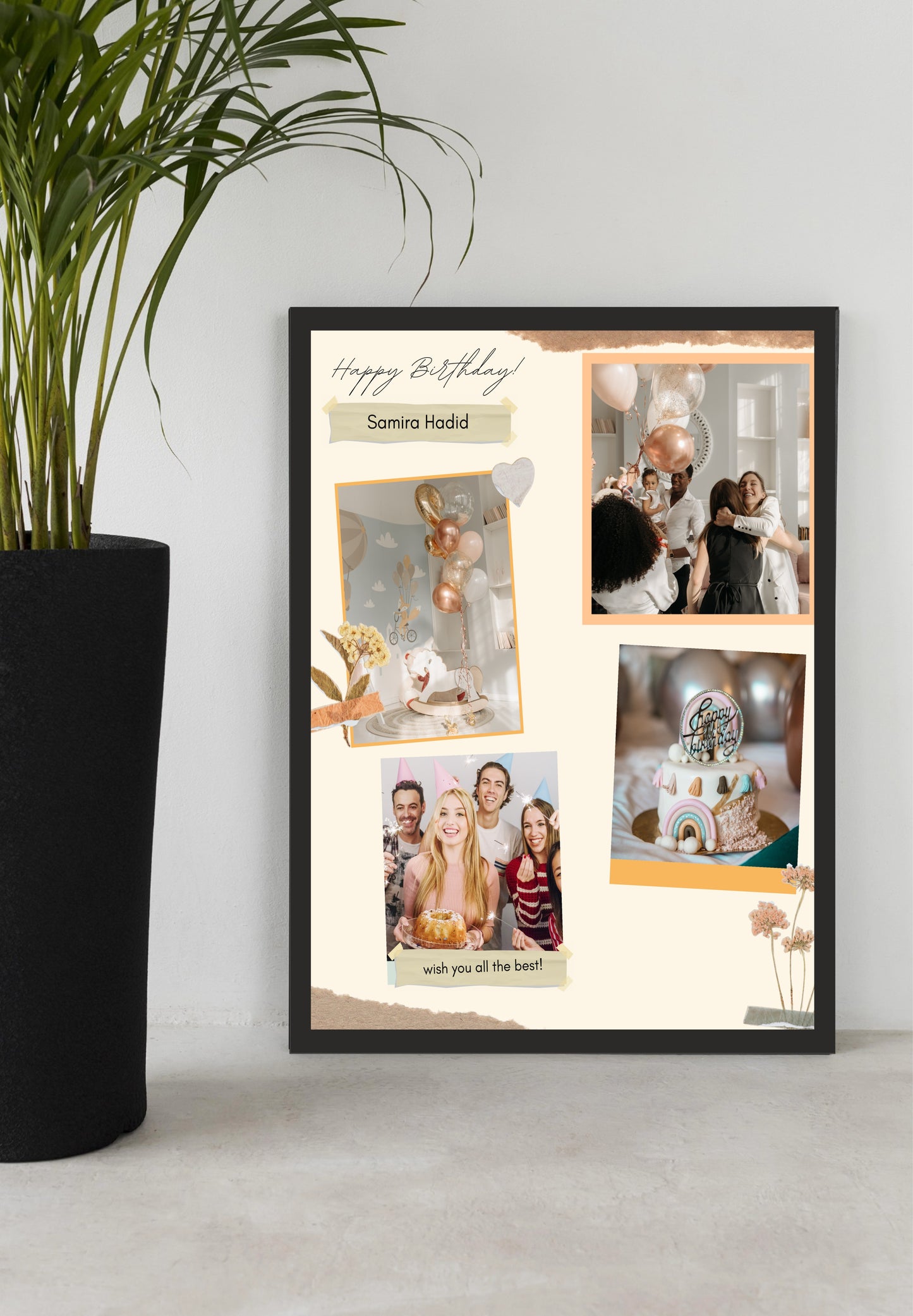 Personalized Birthday Collage Frame – A Timeless Keepsake!