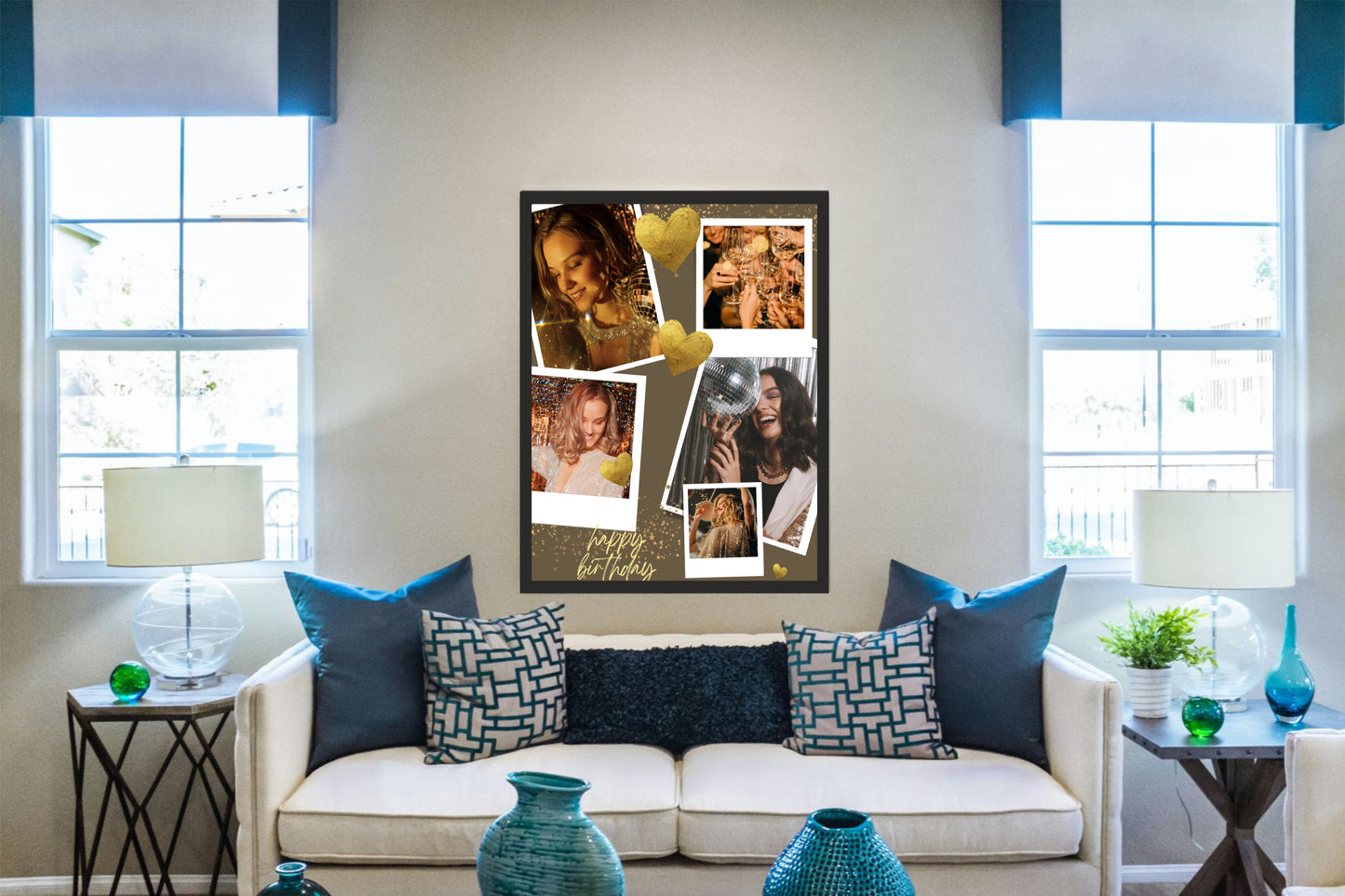 Personalized Birthday Memory Collage Frame – Celebrate Special Moments