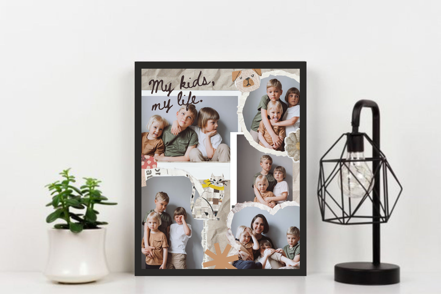 Personalized Family Collage Frame – Cherish Every Moment!