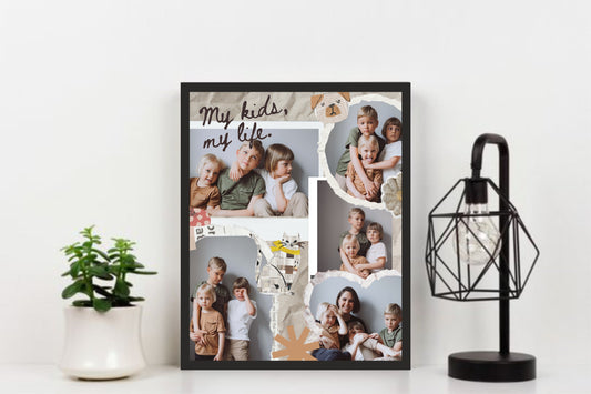 Personalized Family Collage Frame – Cherish Every Moment!