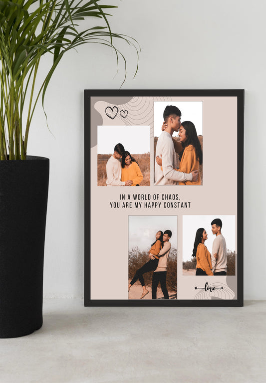 Personalized Couple Collage Frame – A Timeless Expression of Love!