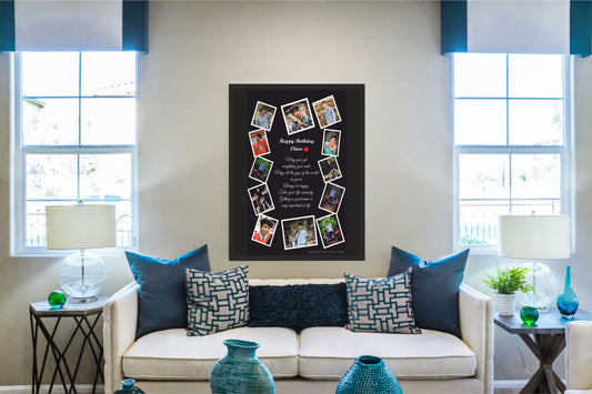 Personalized Birthday Collage Frame – Celebrate in Style! 🎉